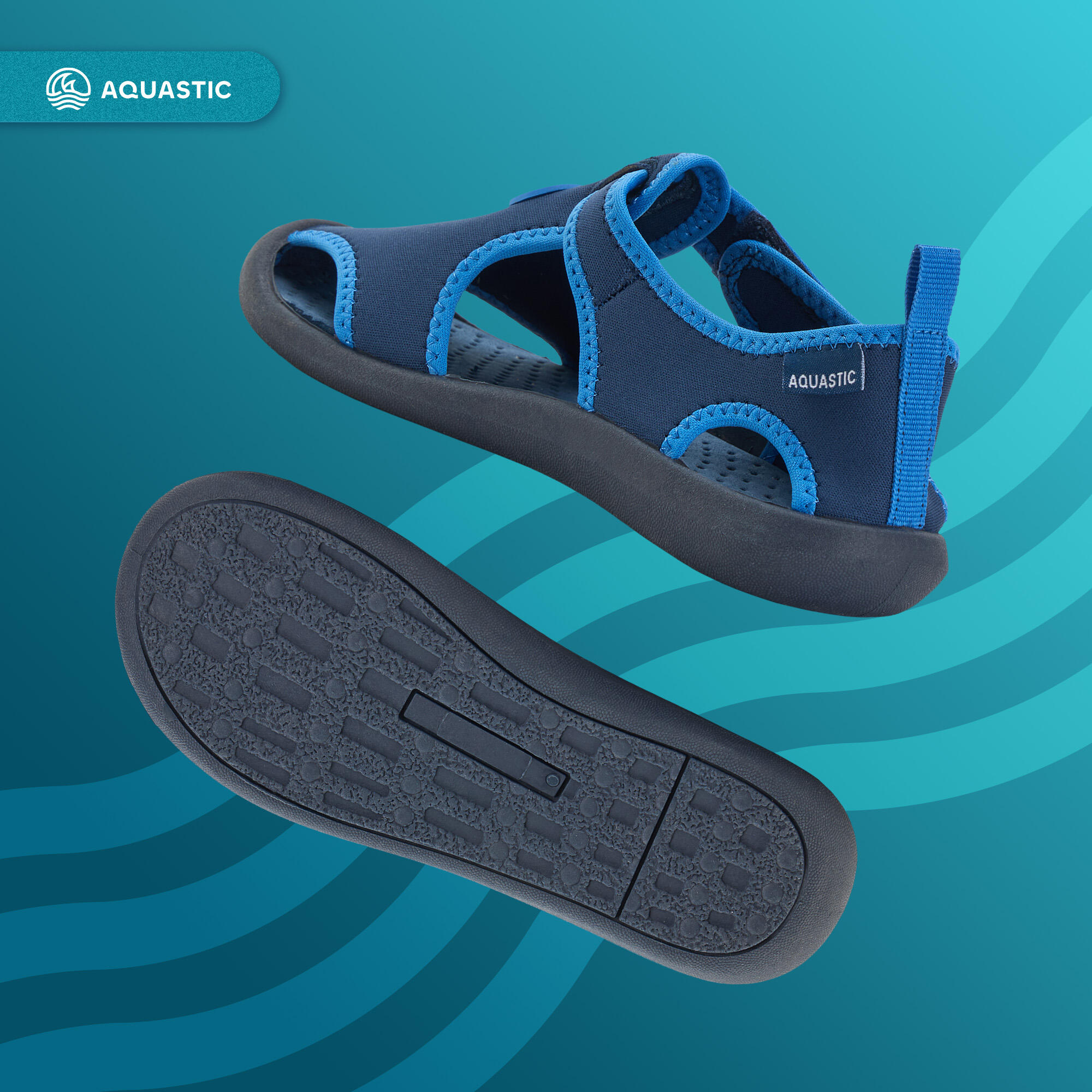 AQUASTIC Noni kindersandalen 5/5