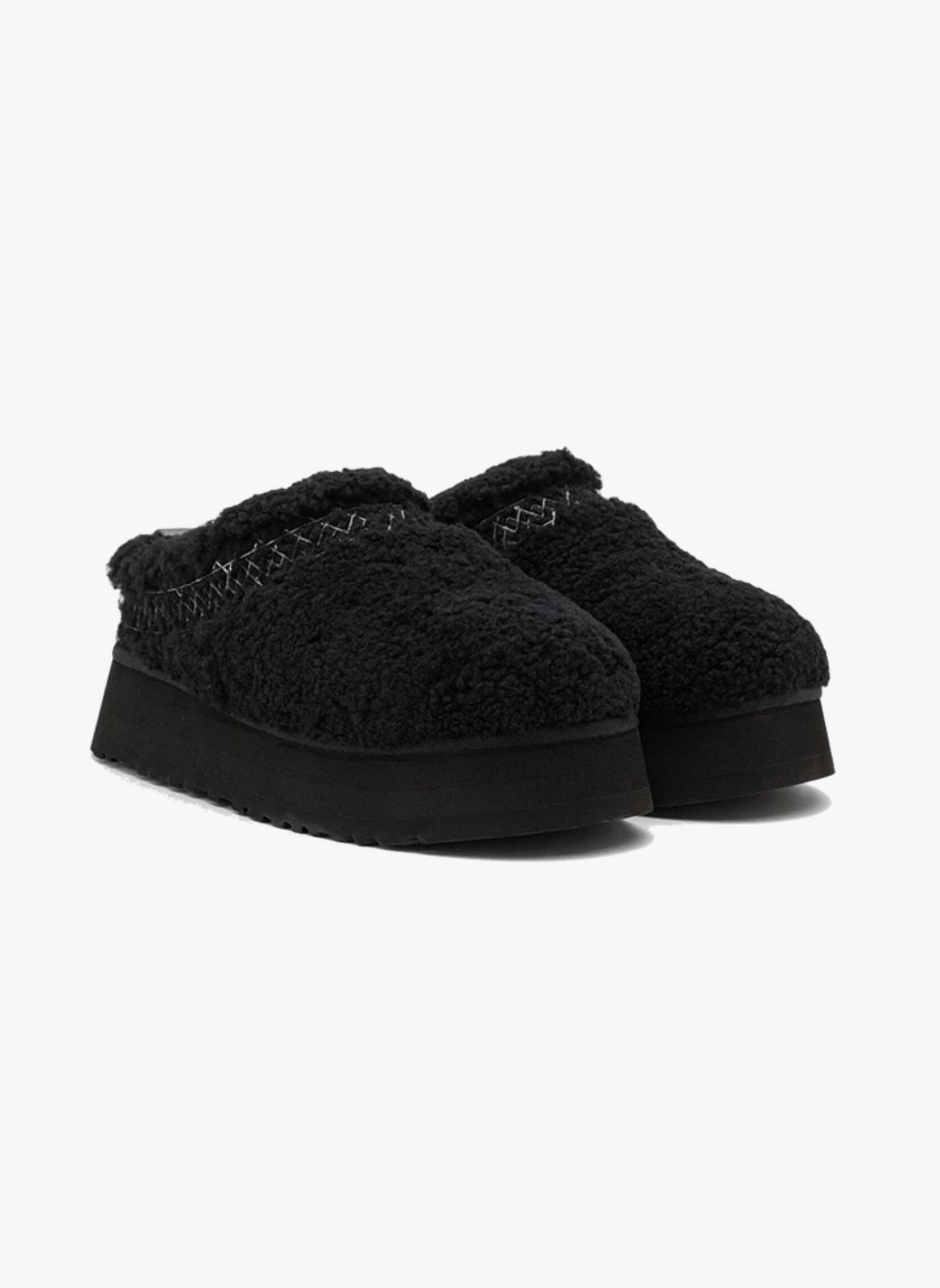 UGG Tazz Slipper Heritage Braid Black 4/5
