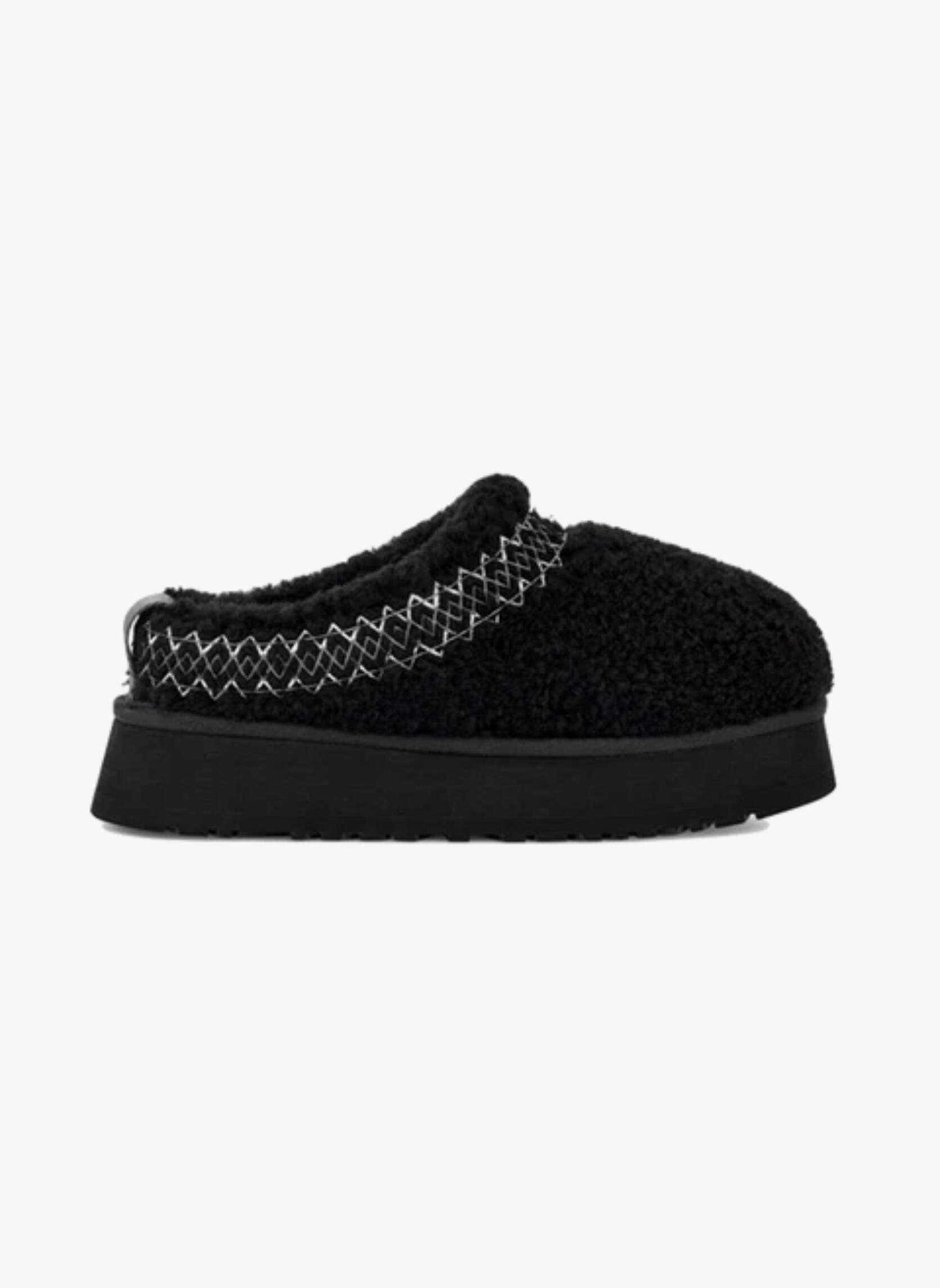 UGG Tazz Slipper Heritage Braid Black 3/5