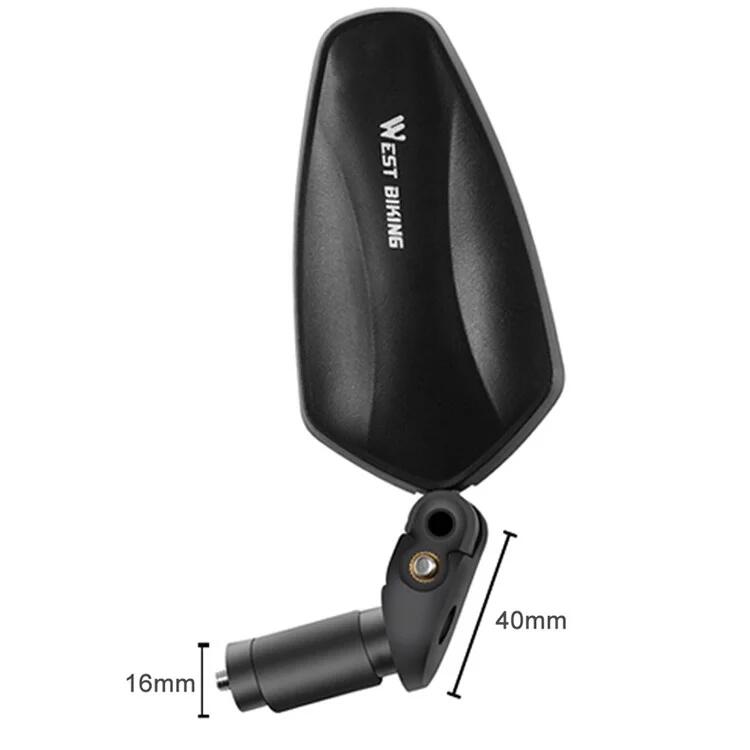 Espelho Retrovisor de Bicicleta Ajustável de Segurança 4/7