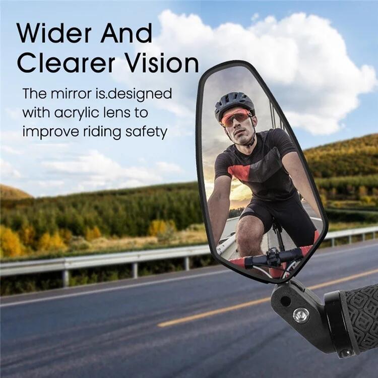 Espelho Retrovisor de Bicicleta Ajustável de Segurança 7/7