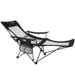 Seconde vie - Chaise pliante relax Toras - avec repose-pieds - Camping