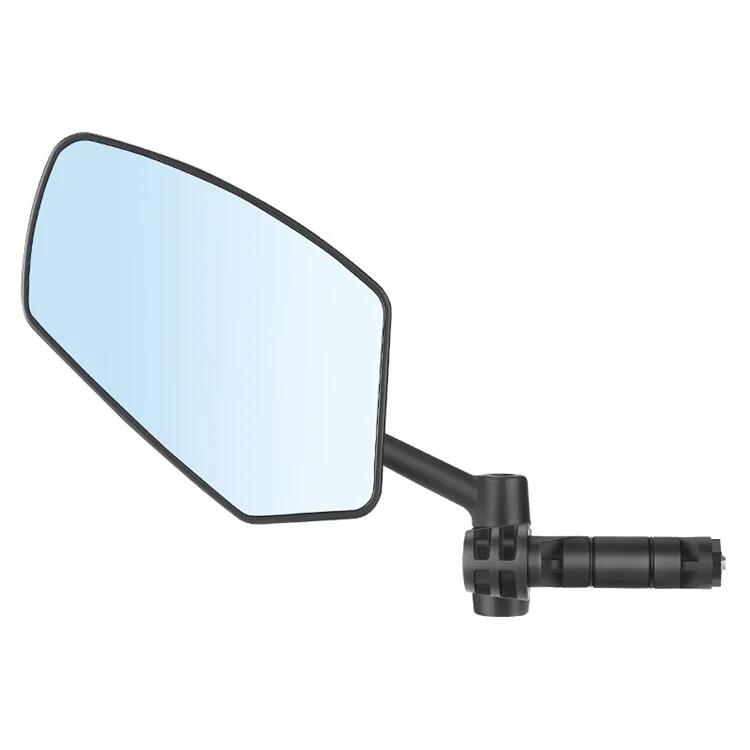 Espelho retrovisor de guidão de bicicleta giratório – espelho de segurança