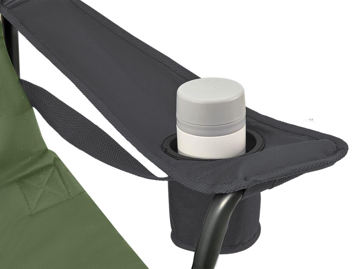 Gebraucht - Campingstuhl Relax Comfort - mit Getränkehalter und Kühlfach 5/7
