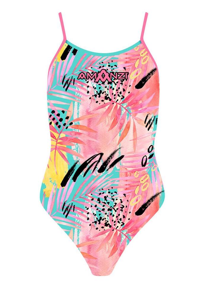 Amanzi Peachy Palms Pro Back Swimsuit – Rozmiar 32