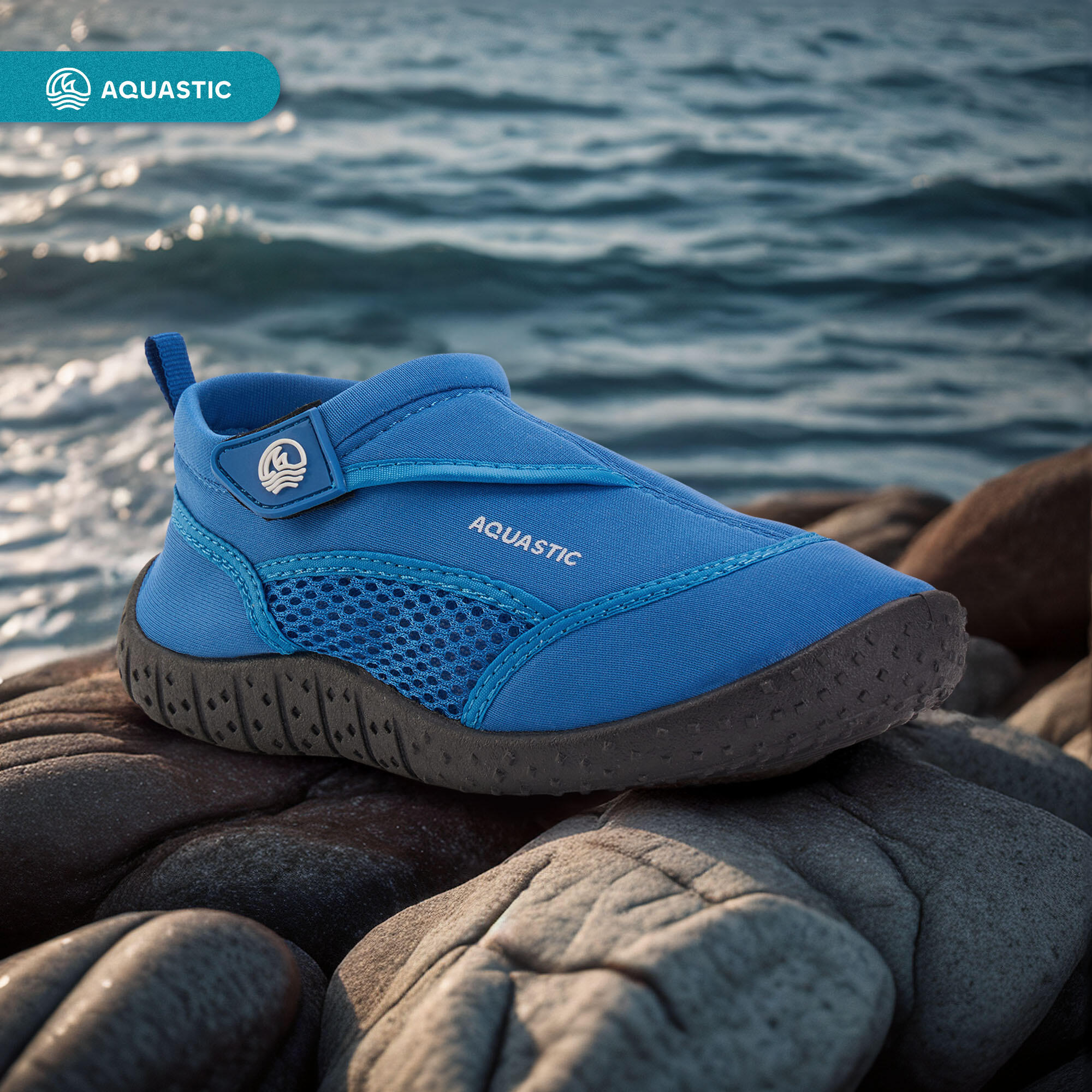 AQUASTIC Nino scarpe da acqua per bambini 4/7