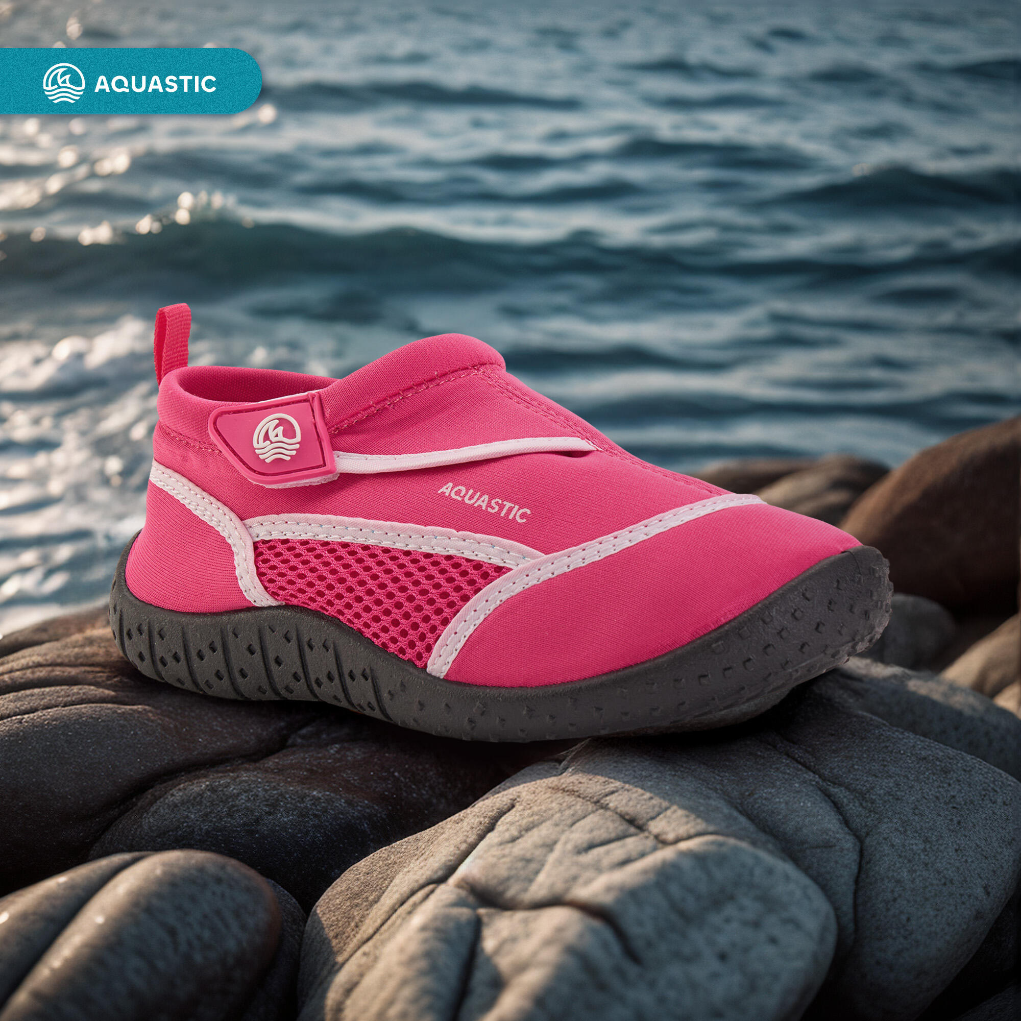 AQUASTIC Nino scarpe da acqua per bambini 4/7