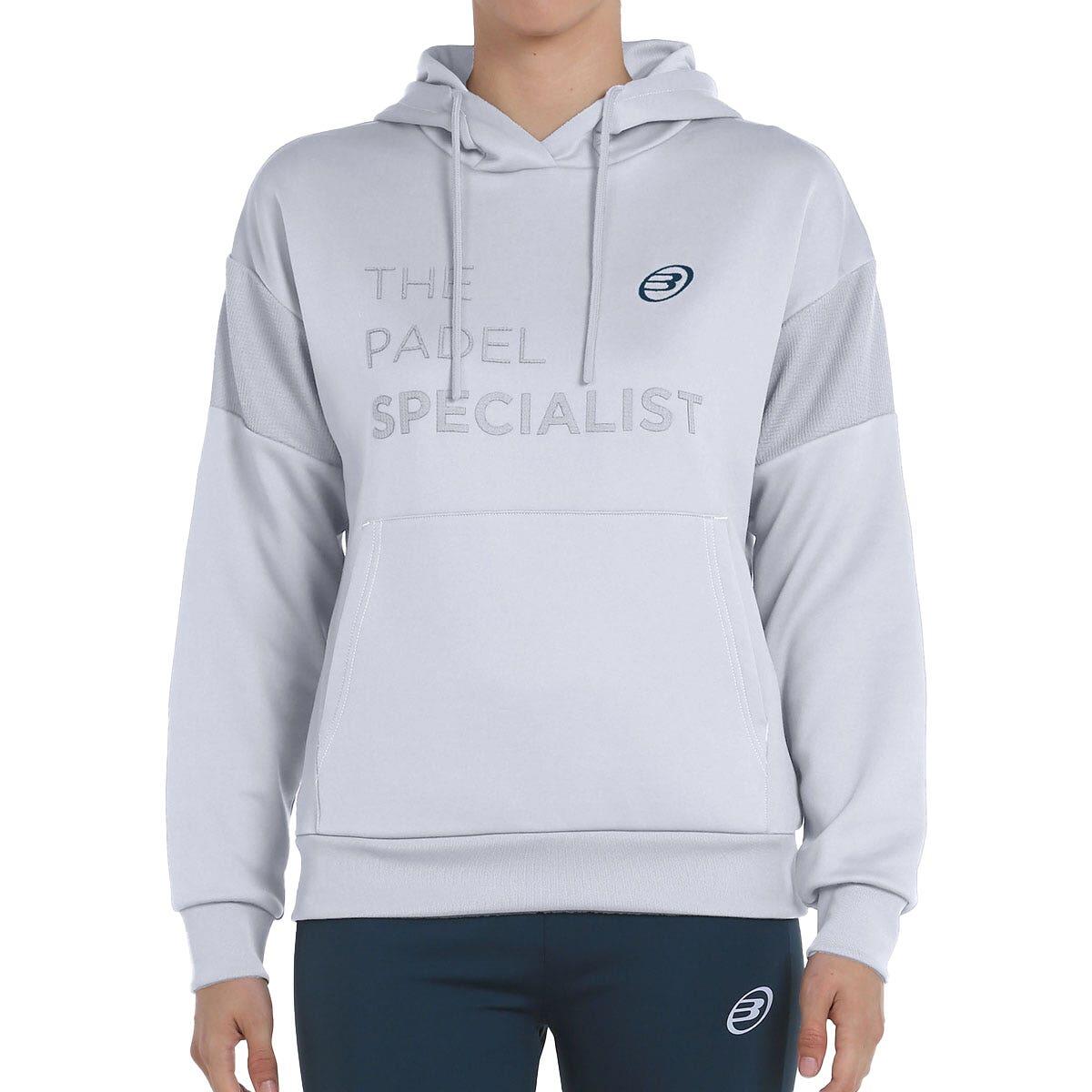 Bullpadel - Sweat Bullpadel Naos Woman - Sweat-shirt - Gris - 42 M/l - Decathlon
