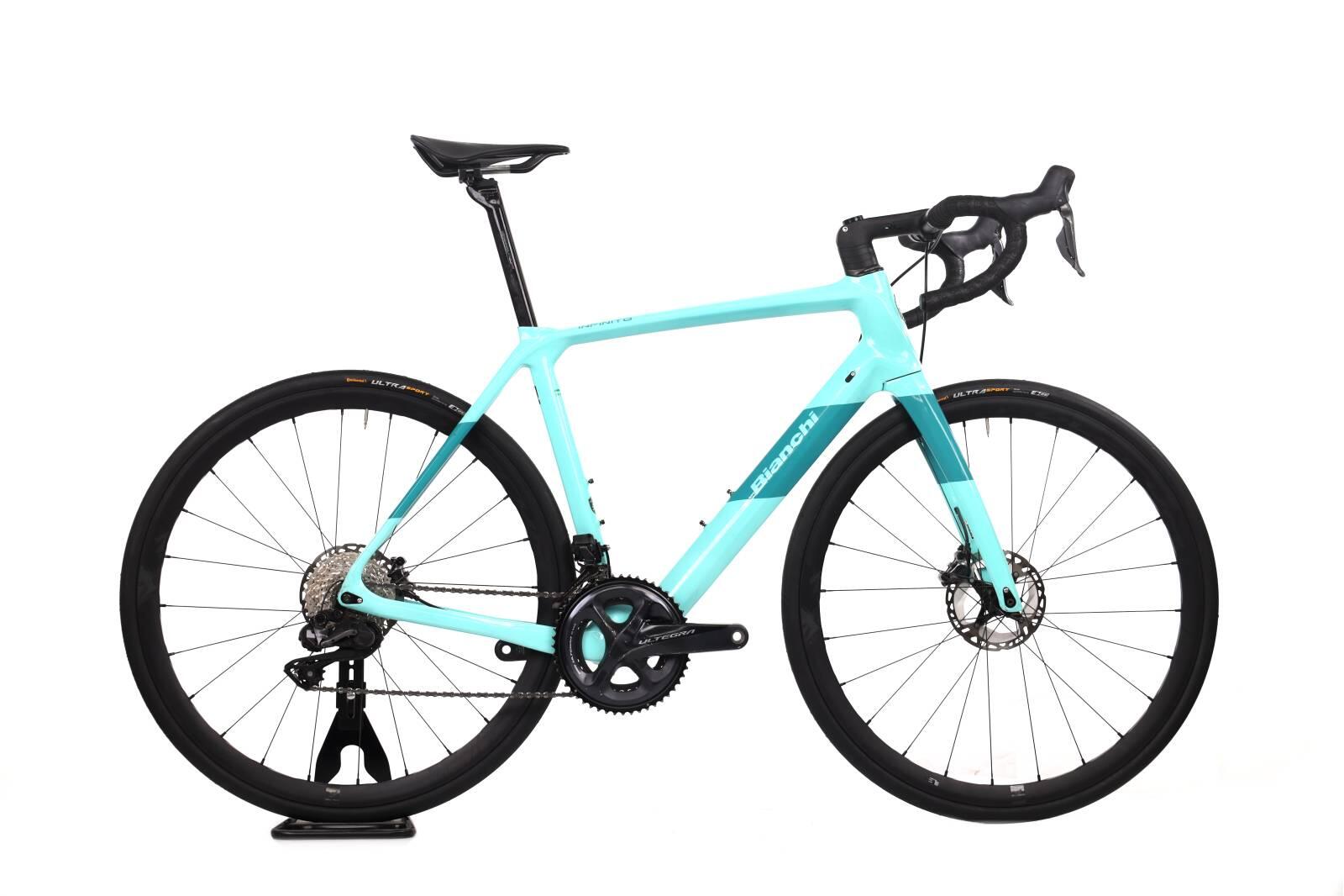 Segunda vida - bicicleta de estrada - bianchi infinito - 55 . Bom