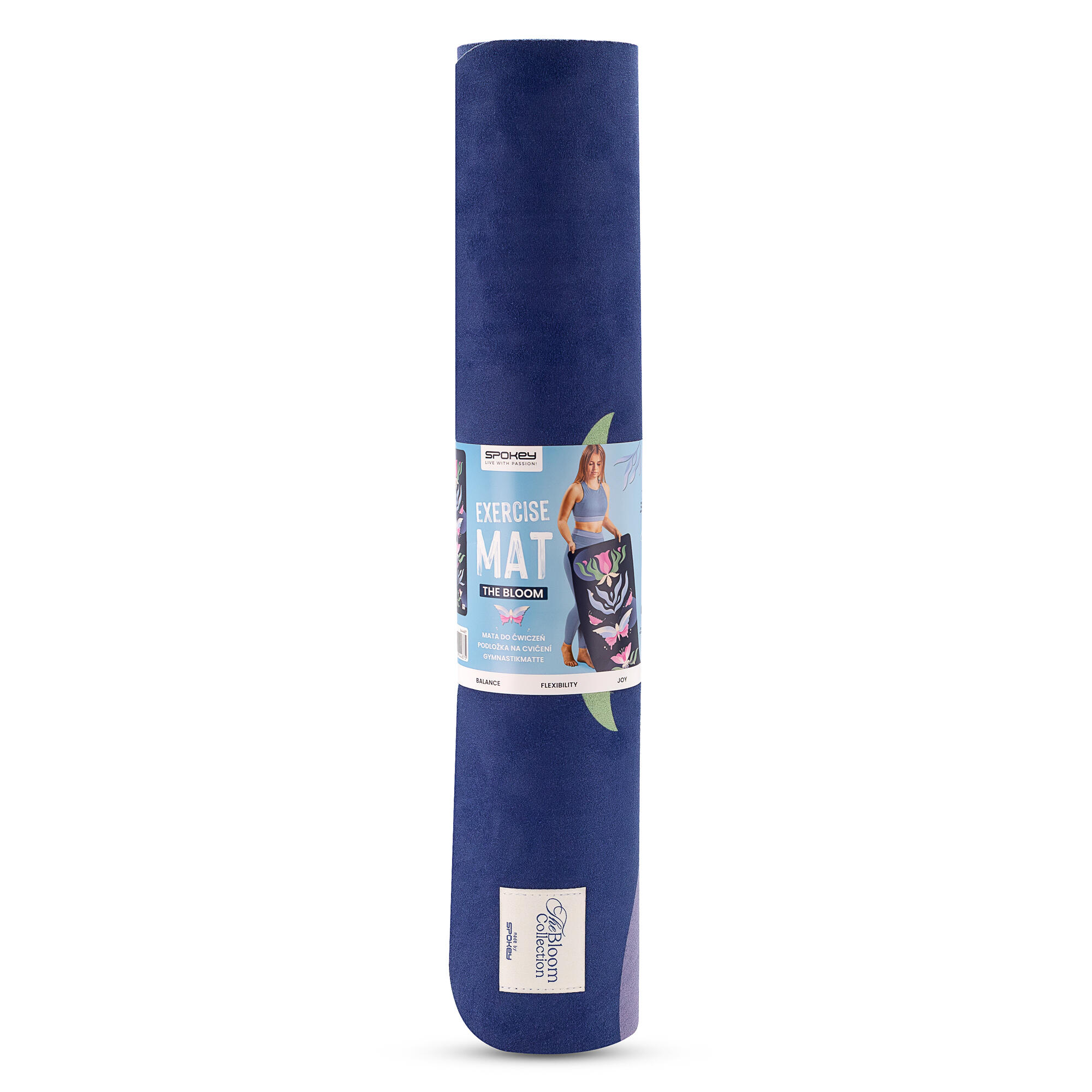 Tapis de yoga et de fitness Spokey THE BLOOM MAT 7/7