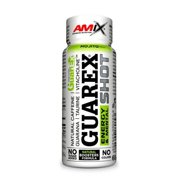 Guarex energy & mental shot - 60ml Mohito da Amix Nutrition Exclusivo Online      2,09€  Preço por quantidade 34,84€kg AMIX Guarex energy & mental shot - 60ml Mohito da Amix NutritionVendido e expedido por: Masmusculo    