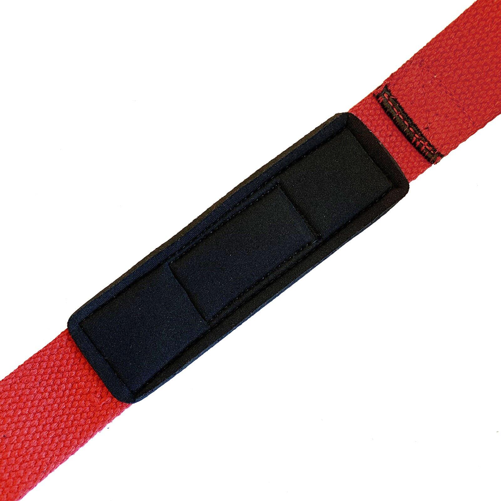 Lifting Straps aus Baumwolle Rot THORN FIT 3/3