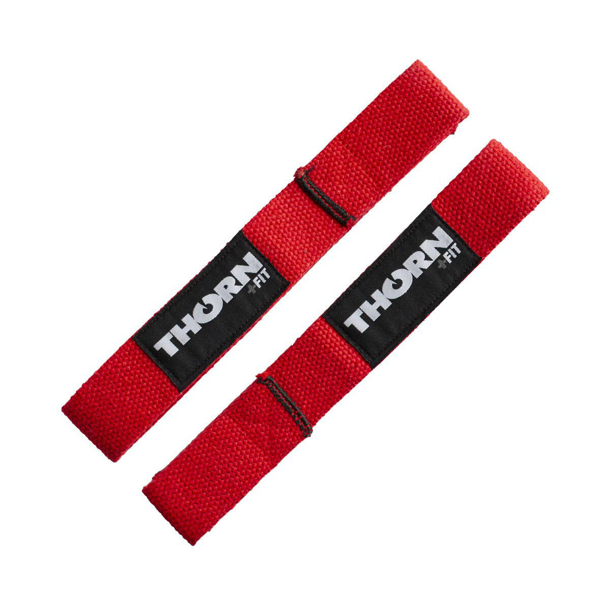 Lifting Straps aus Baumwolle Rot THORN FIT 2/3