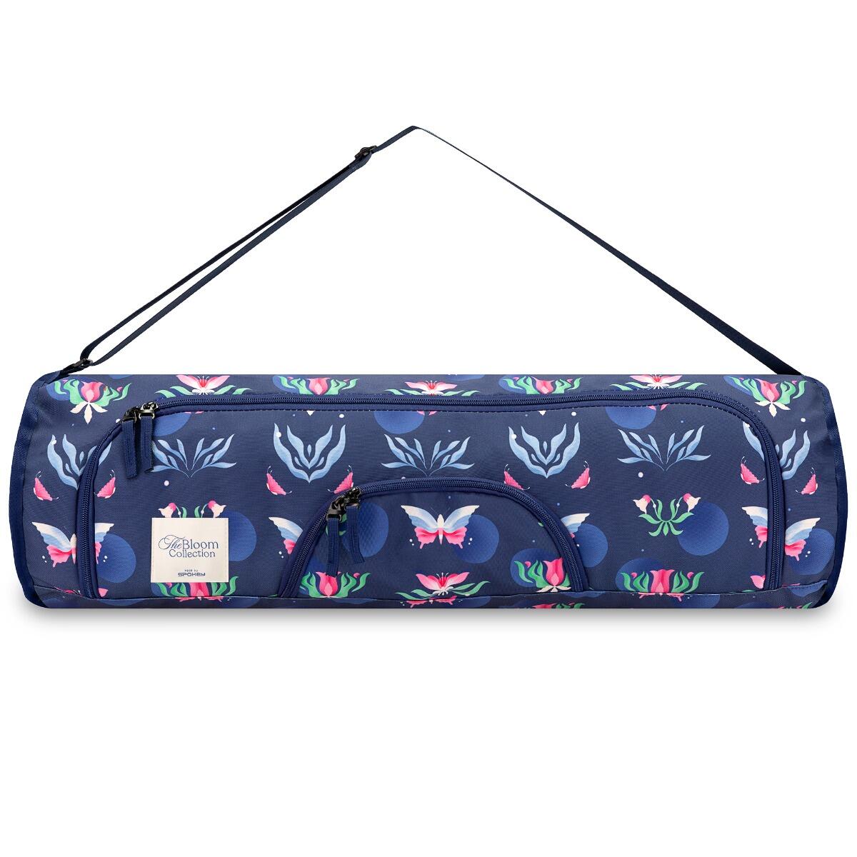 Torba pokrowiec na matę z regulowanym paskiem Spokey The Bloom Bag 1/7