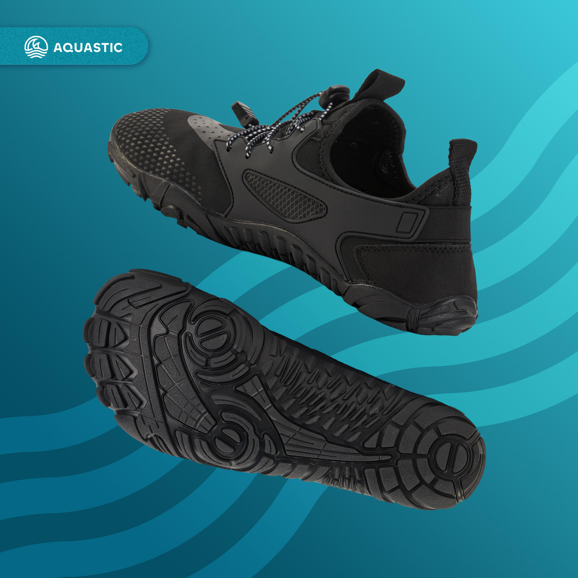 AQUASTIC Chaussures aquatiques homme Saros 5/7