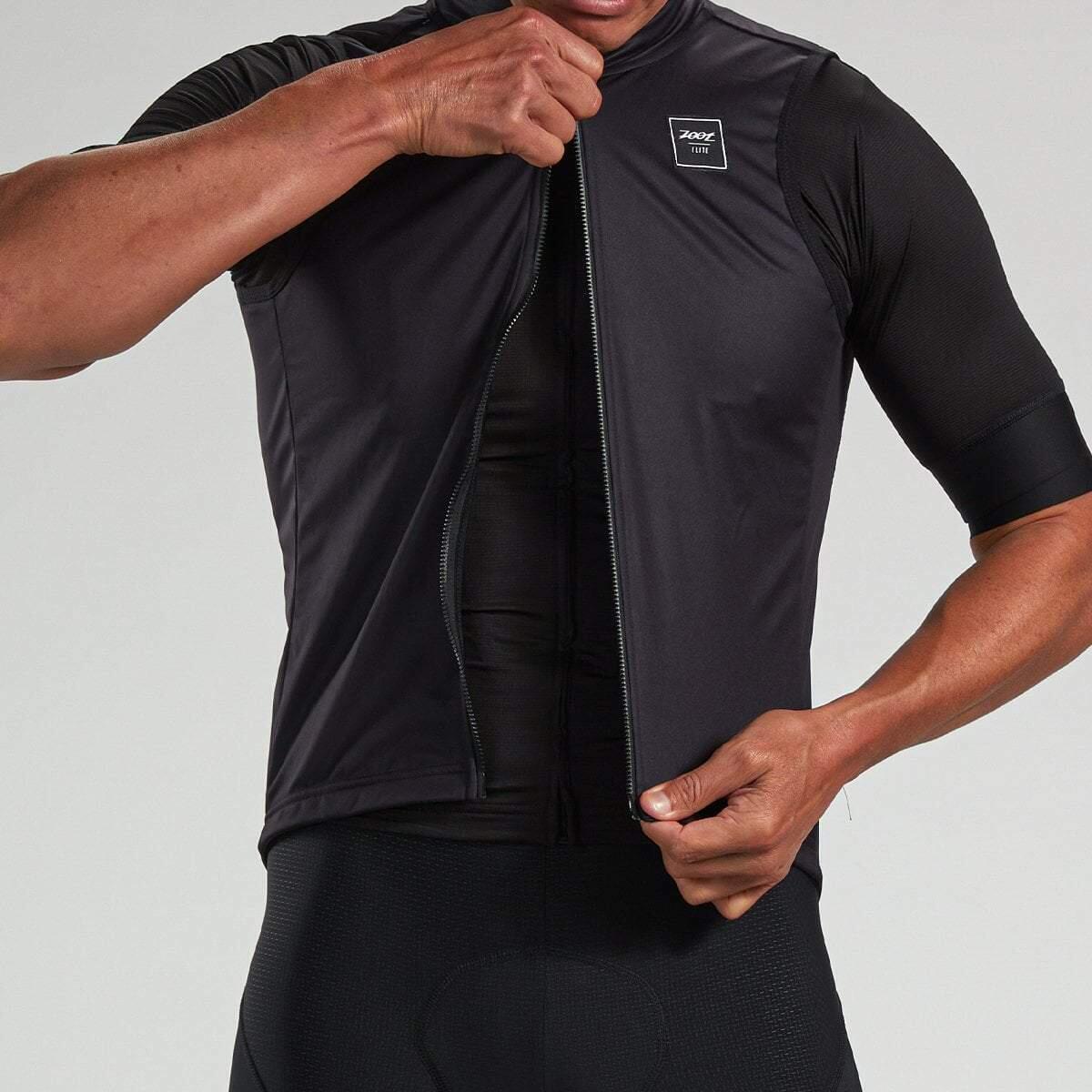 Chaleco Ciclismo con cremallera Hombre ZOOT ELITE Negro 4/5