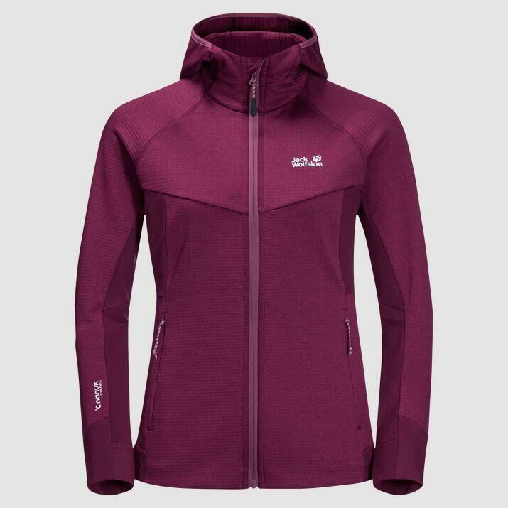 Veste de sport femme Jack Wolfskin hydro grid fleece