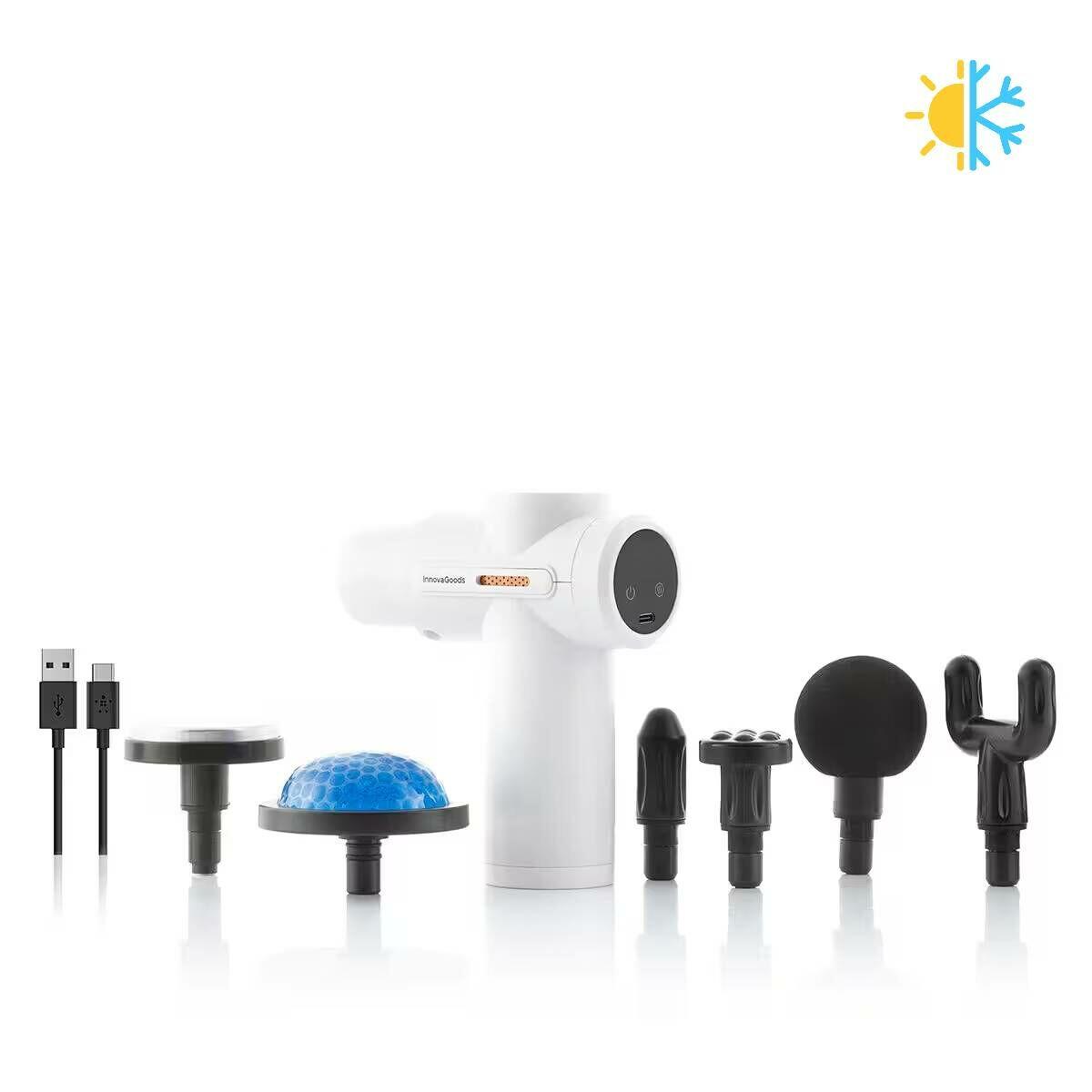 Innovagoods - Pistolet De Massage Musculaire Chaud Et Froid Innovagoods Na 25 W - Pistolet De Massage - Multicolore - Taille Unique - Decathlon