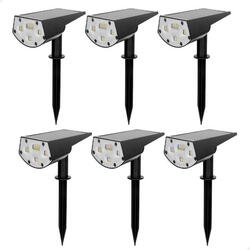 Aktive Lot de 6 balises solaires LED 5-10 lumens 2 en 1