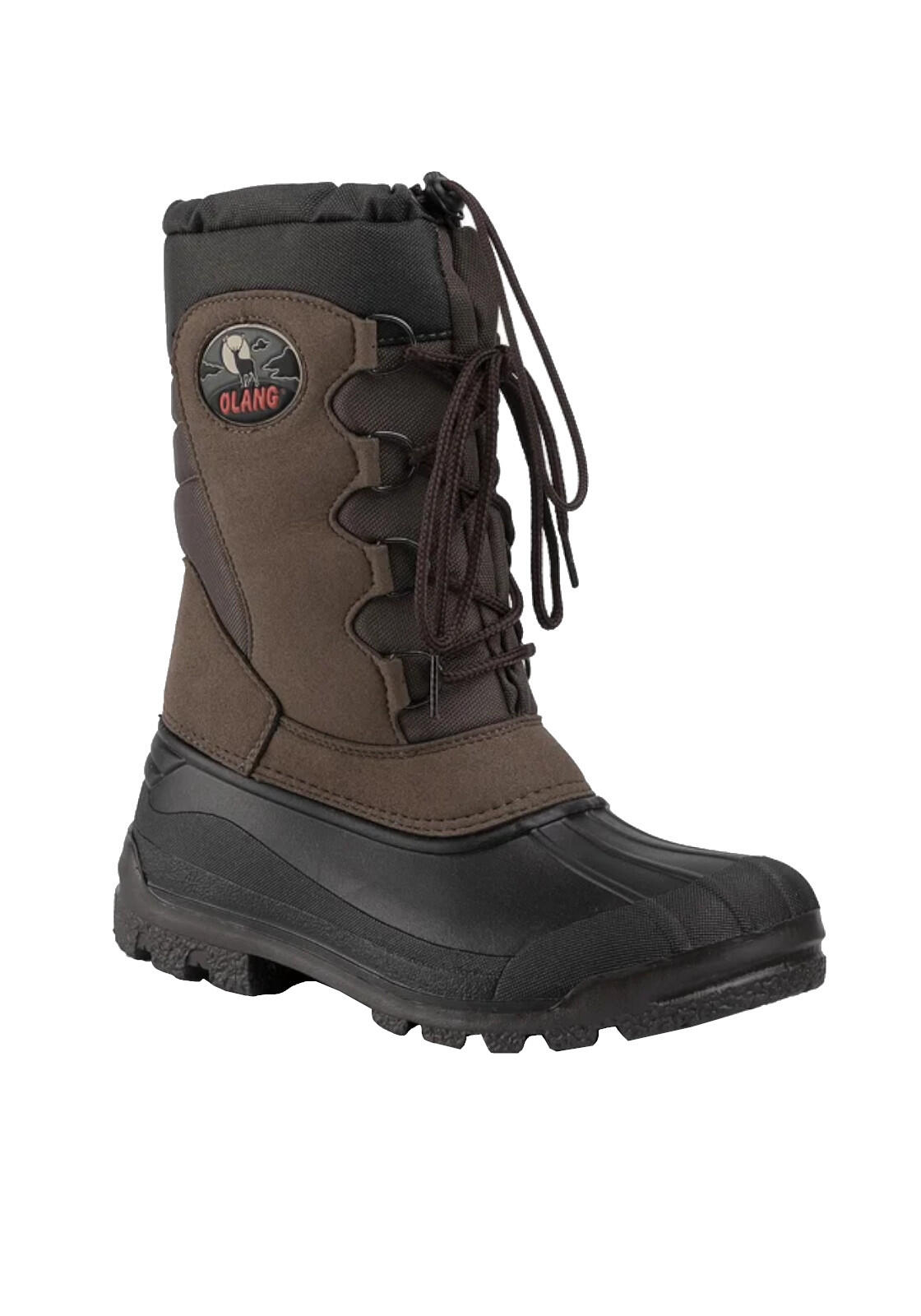 Bottes d'hiver + COL + en polyester avec insertions en cuir 2/3