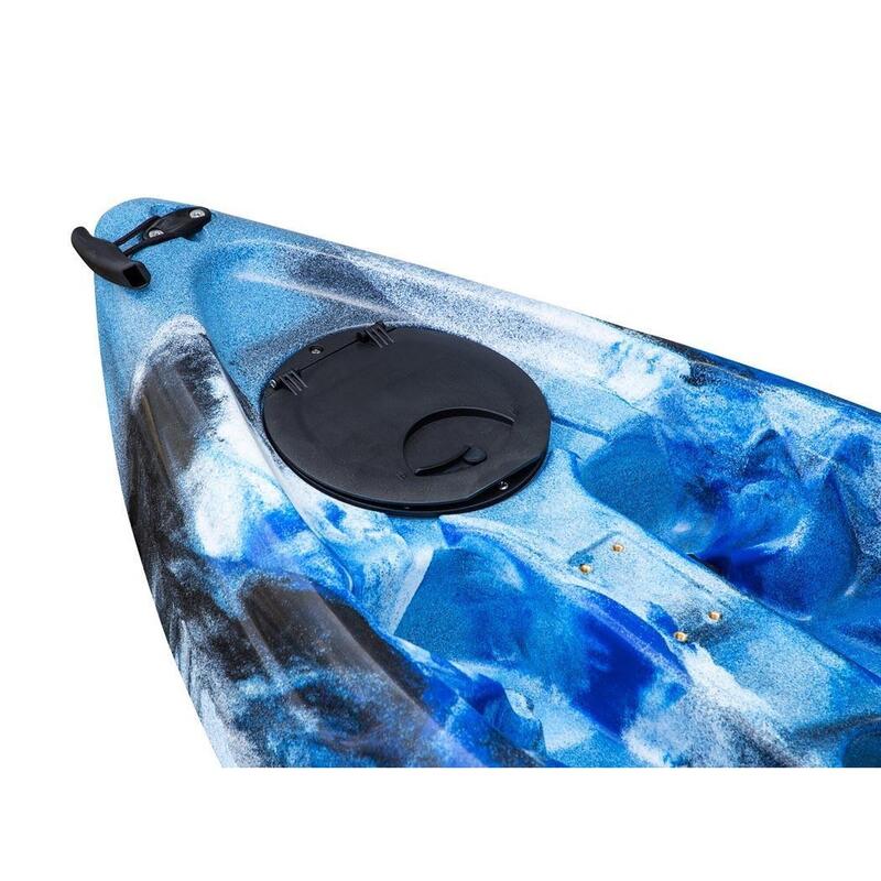 Kayak pour enfant Rigide Pinguino avec pagaie, trappe, 50 kg de charge max.