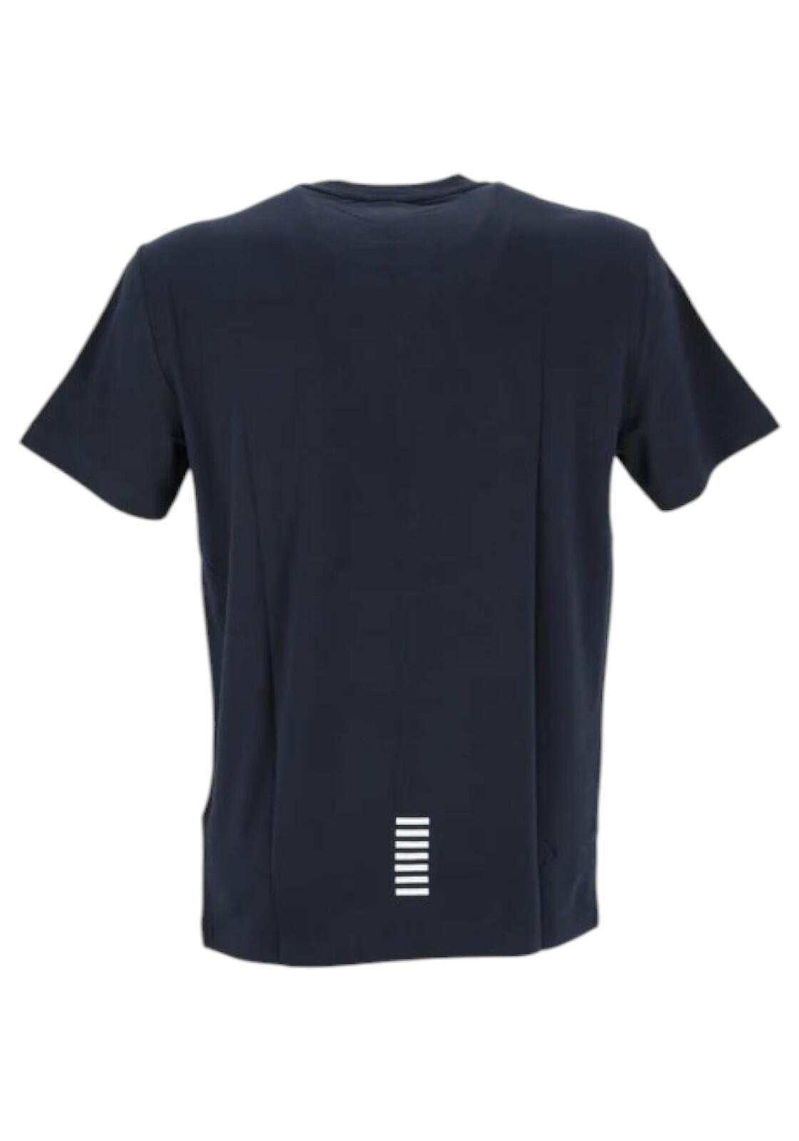 T-shirt Uomo   T-shirt blu 8NPT26-1562 4/4