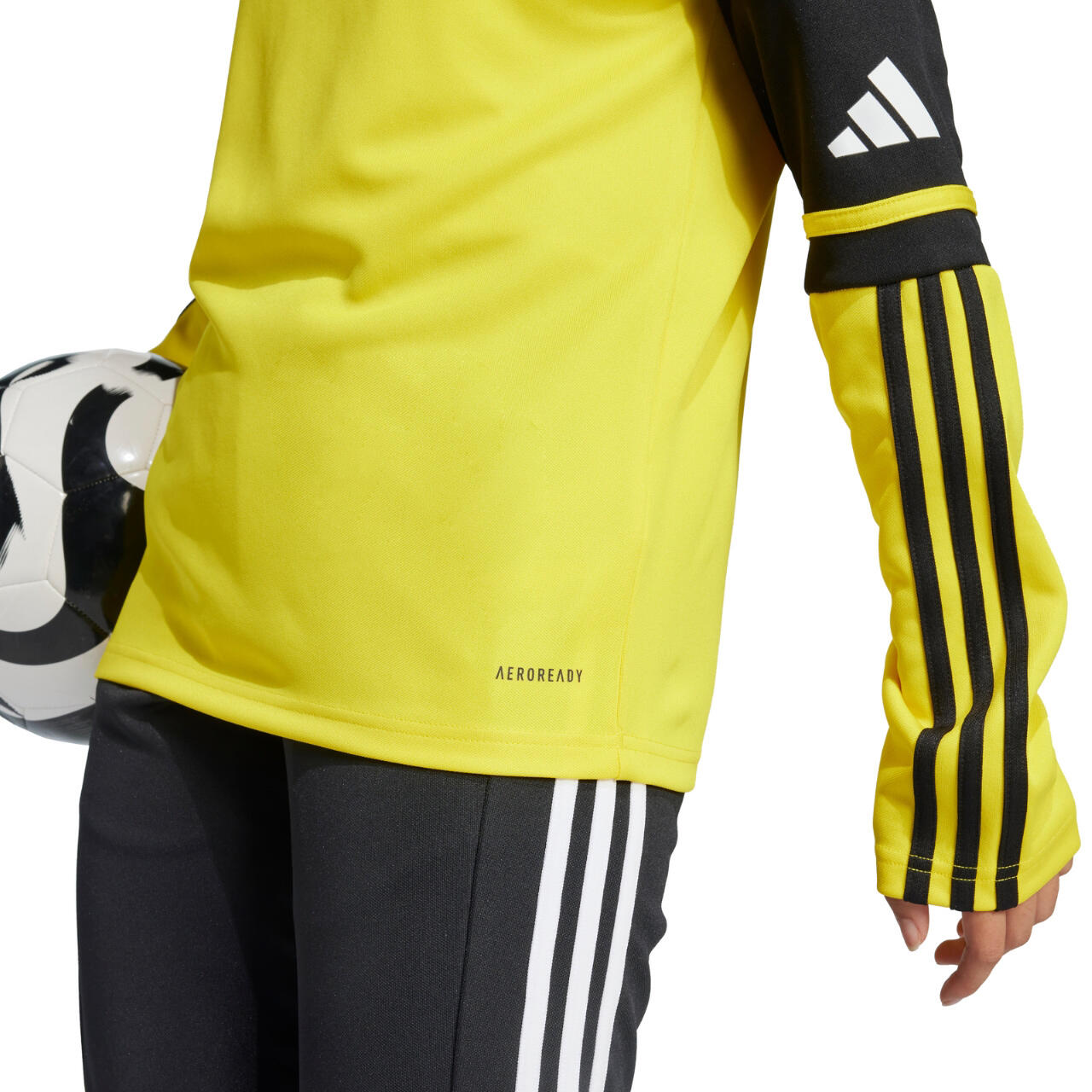 ADIDAS Squadra 25 Maillot enfant - Aeroready col zippé 4/5