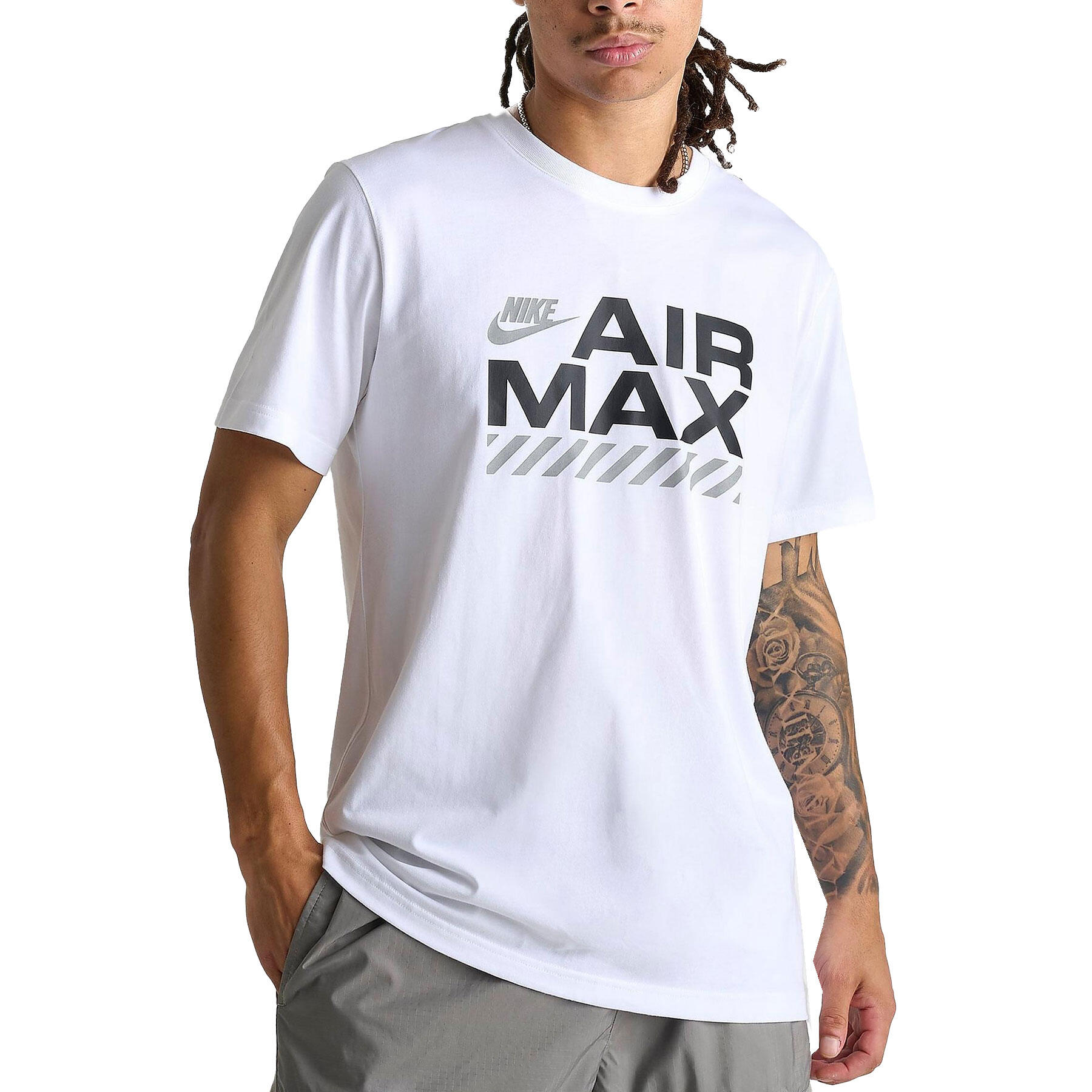 NIKE Nike Air Max Mens T Shirts Short Sleeve Crew Neck Regular Fit Casual Graphic Tee