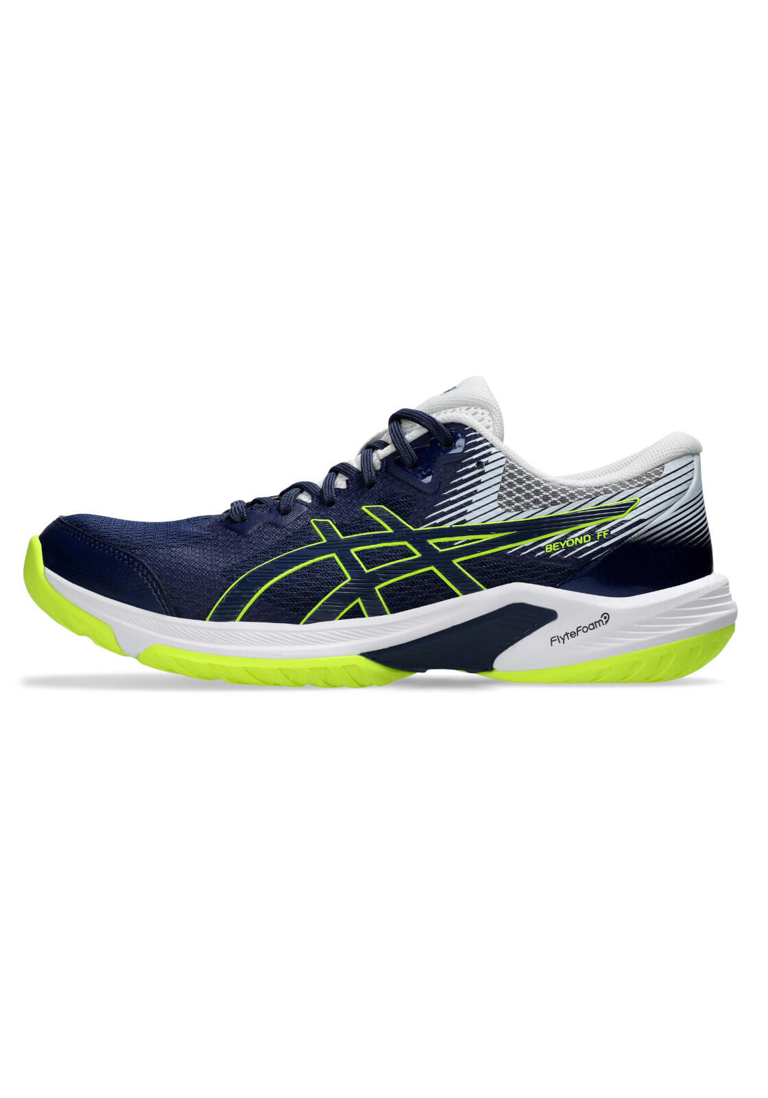 Squashschoenen Mannelijk Asics Beyond Ff Blauw 3/4