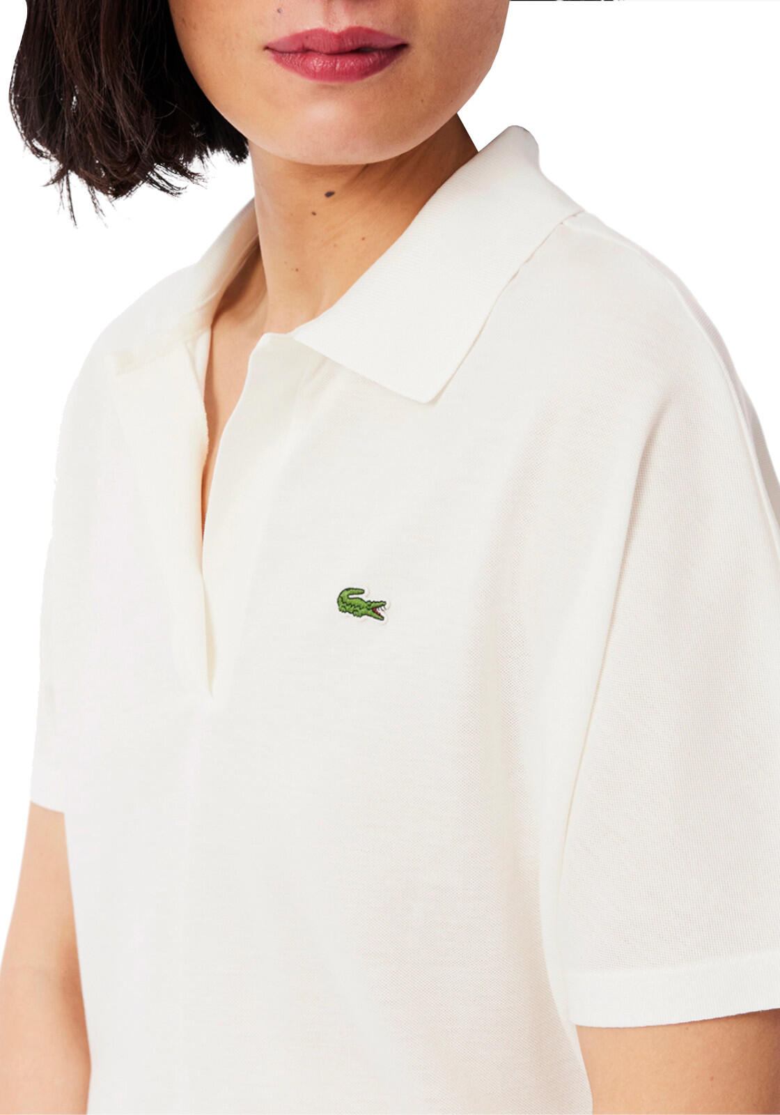 Lacoste - Polo blanc PF1123-70V 5/5