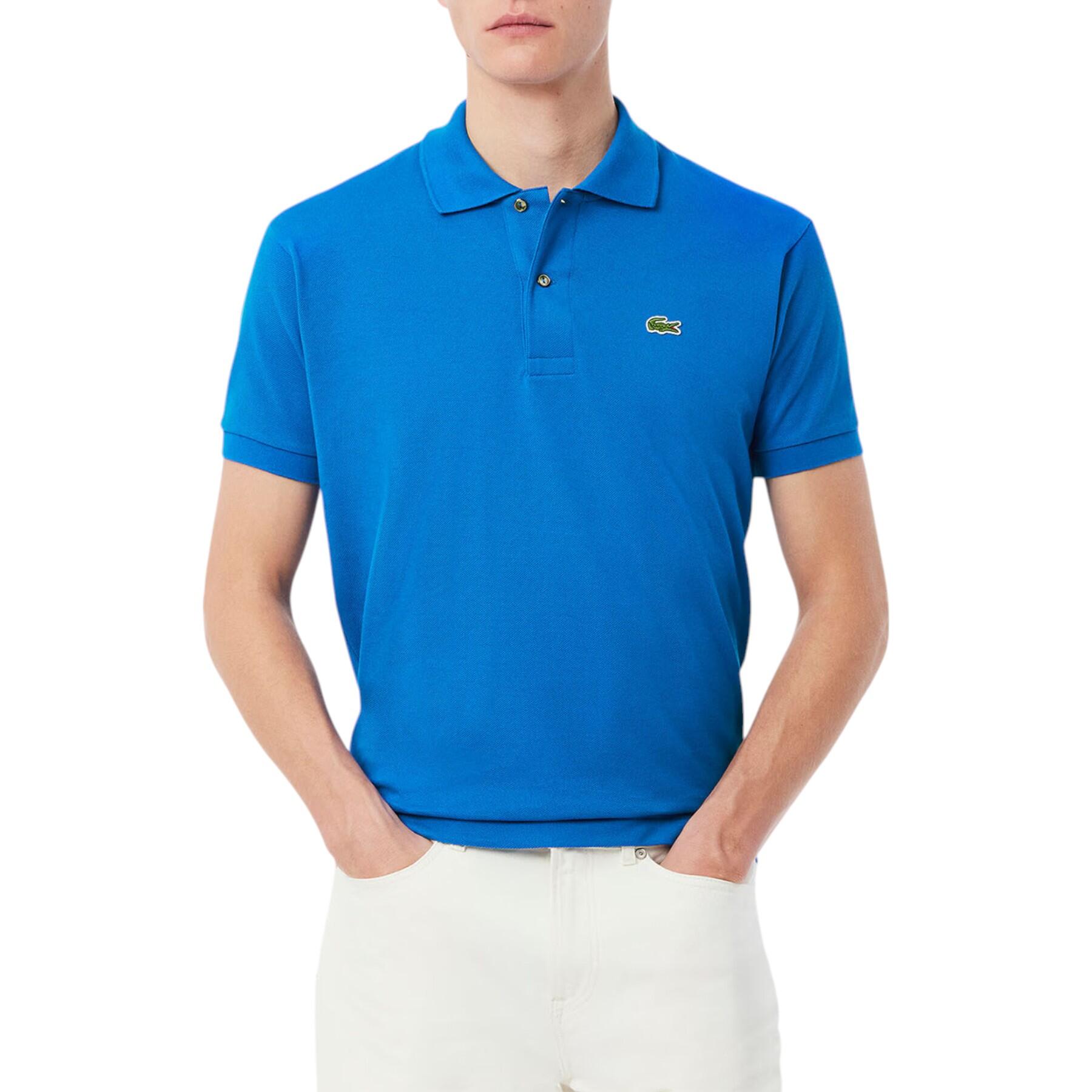 Lacoste L1212 Mens Polo T Shirts Classic Fit Short Sleeve Casual Sports Golf Tee 1/2