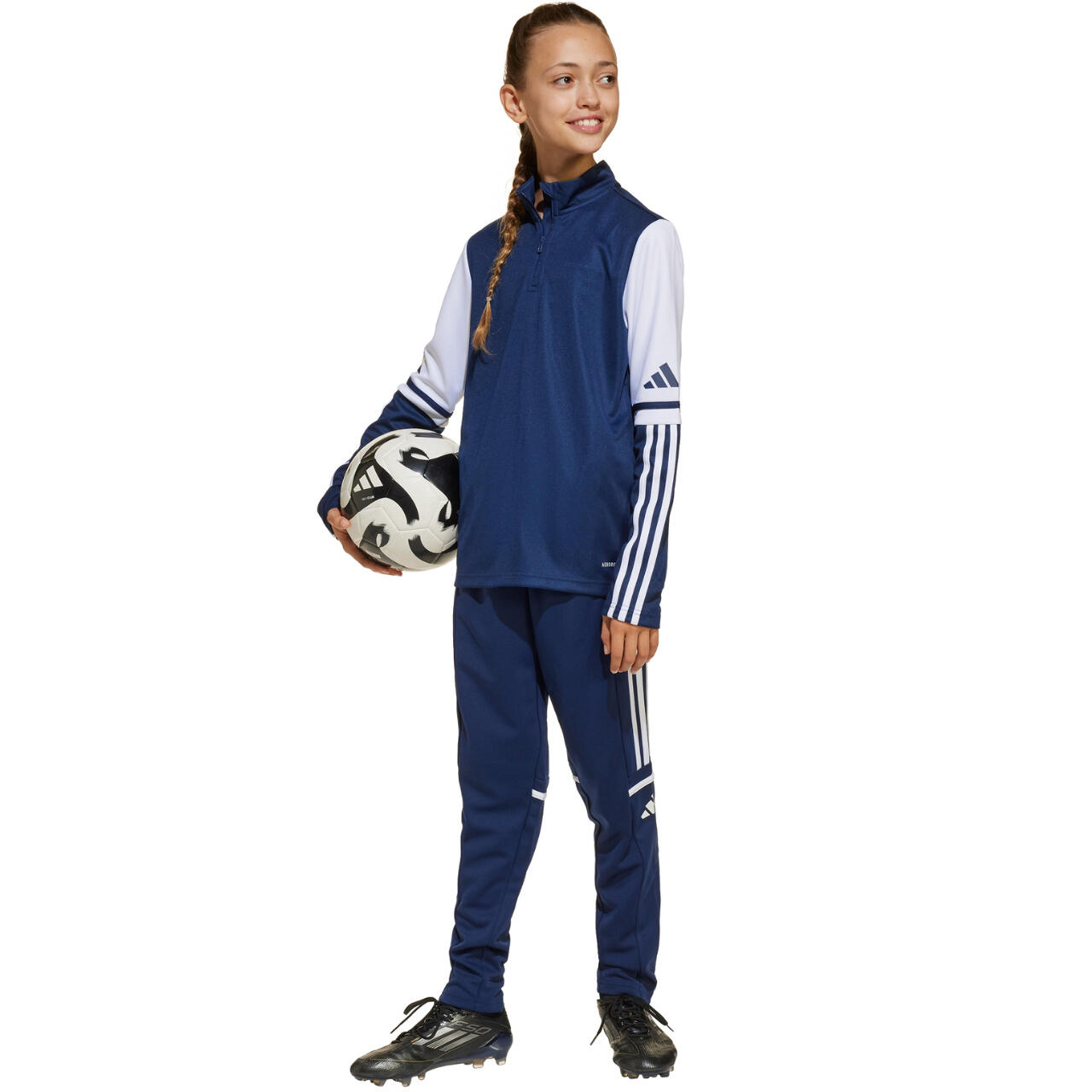 Technische sweater adidas Squadra 25 donkerblauw 5/6