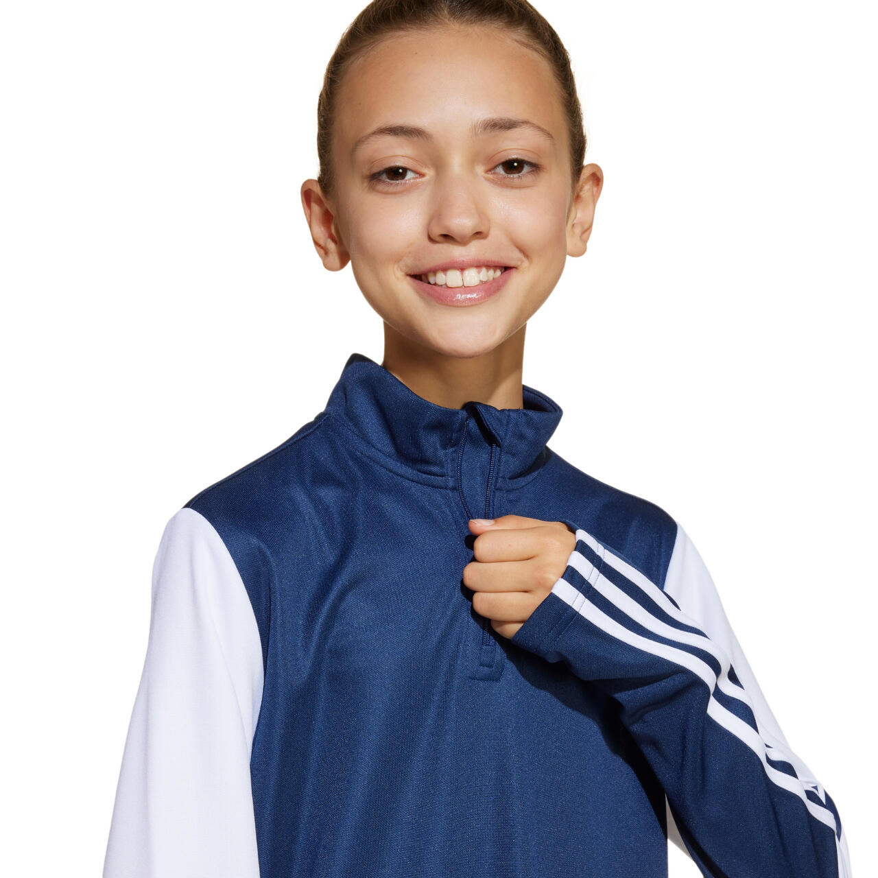 Technische sweater adidas Squadra 25 donkerblauw 6/6