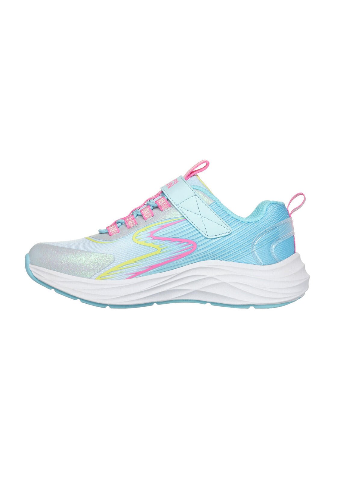 Sneaker Bambina GO RUN ACCELERATE Azzurro 3/4