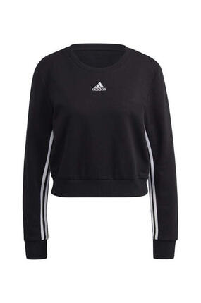 Sweatshirt court femme adidas Essentials Cut 3-Bandes Crop