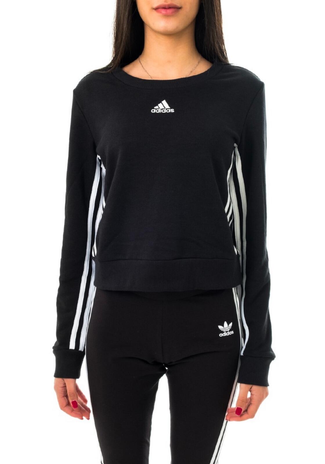 Sweatshirt court femme adidas Essentials Cut 3-Bandes Crop 2/5