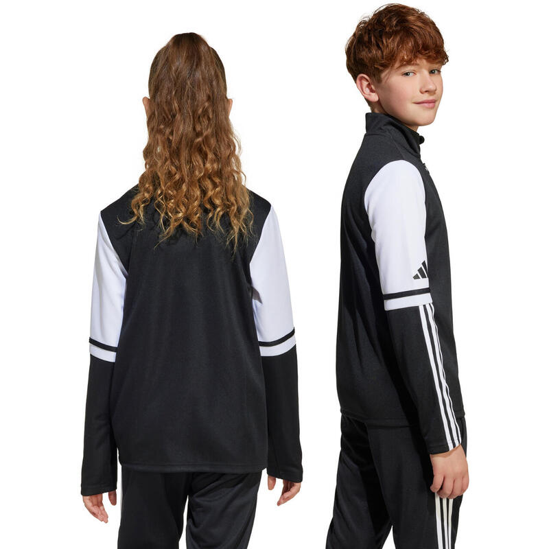 Pulover Sweat Fleece adidas Squadra 25 Top de Antrenament Negru