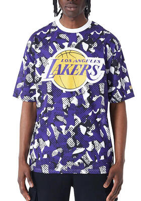 T-shirt los angeles lakers nba team aop