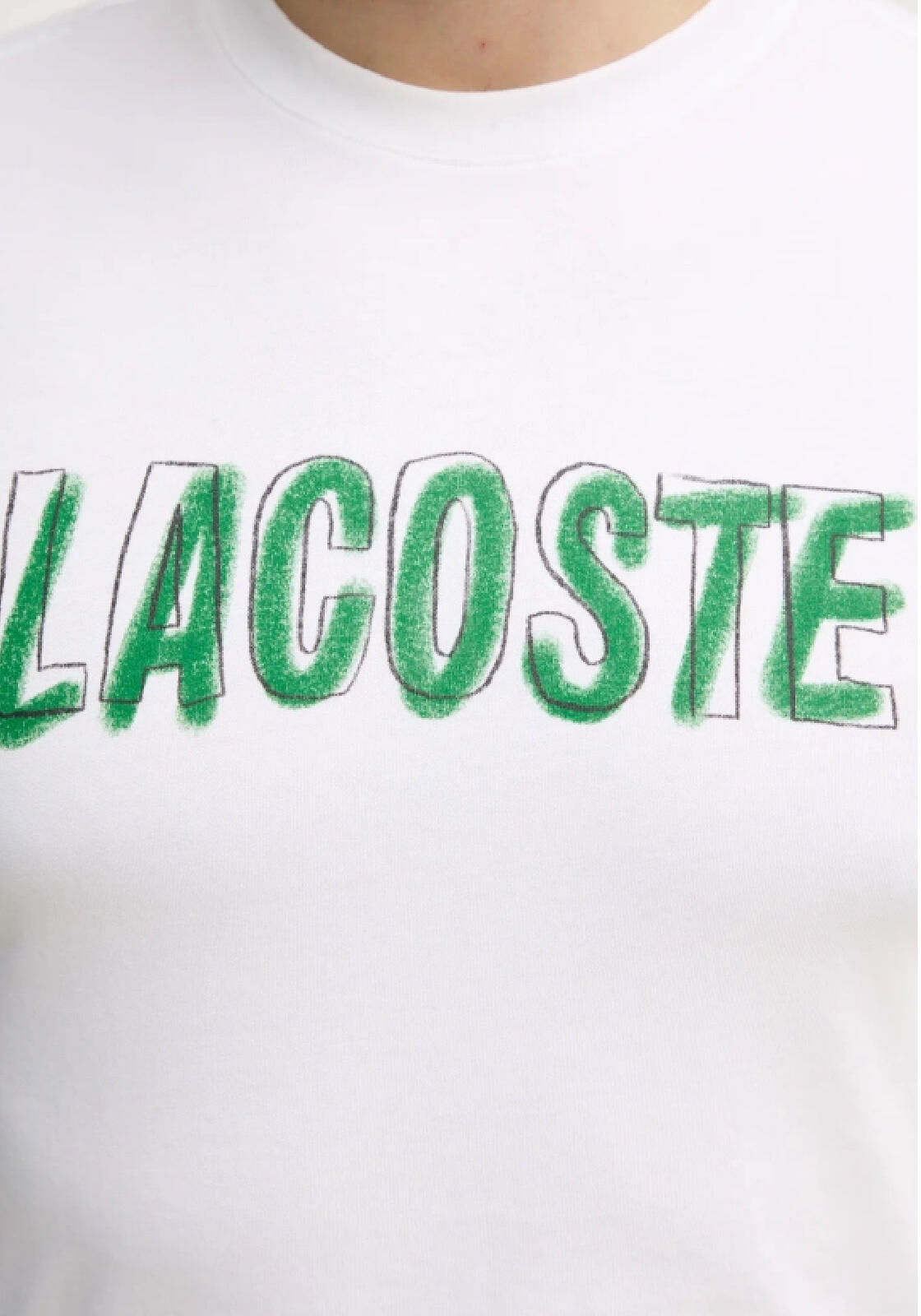 T-shirt Lacoste modelo TH8916-00-001 para homem 3/4