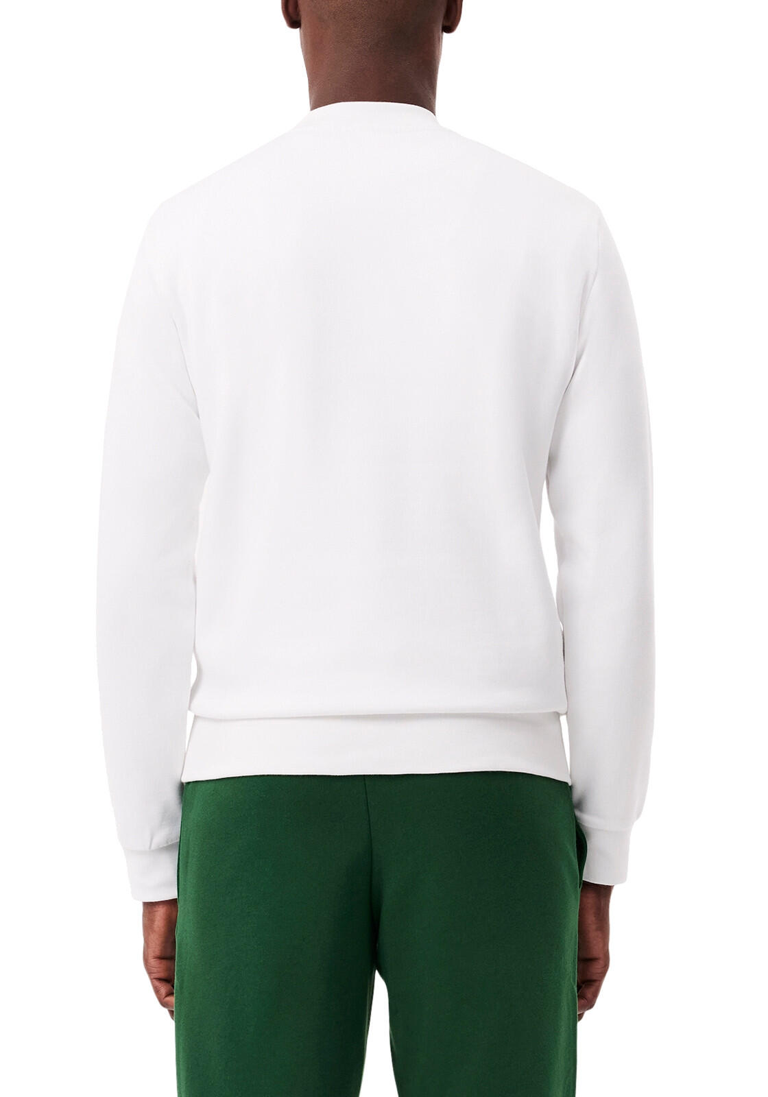Lacoste - Sweat blanc SH9801-001 3/5