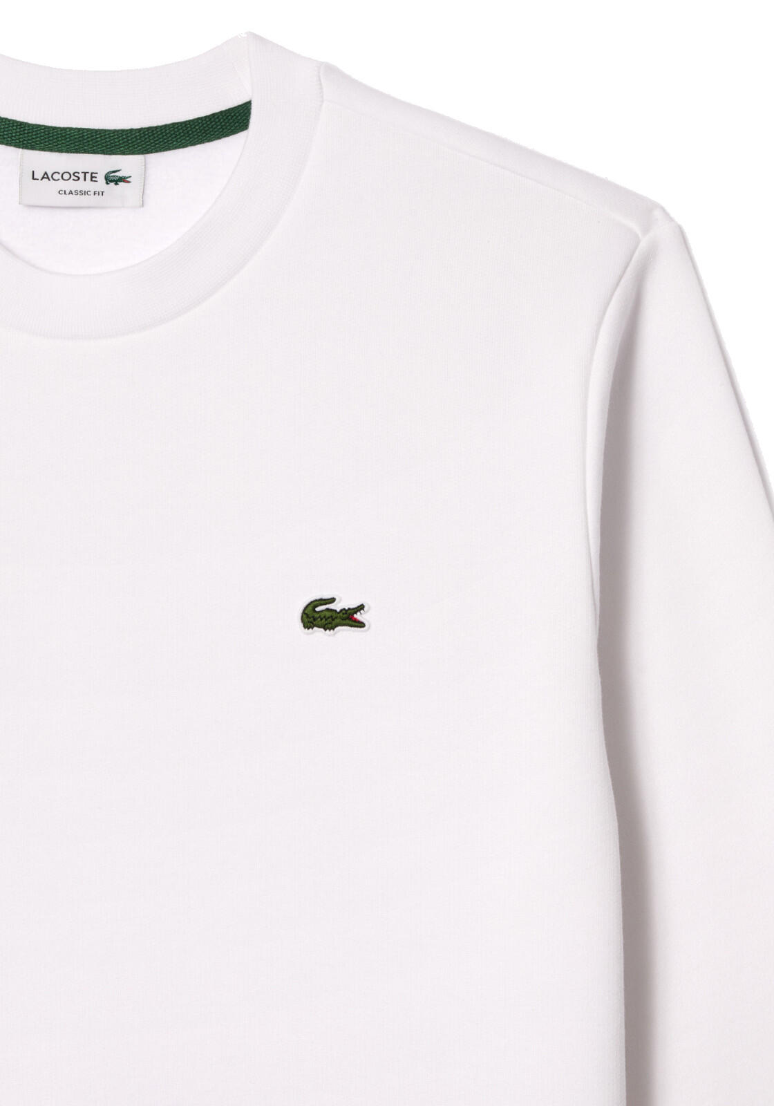 Lacoste - Sweat blanc SH9801-001 5/5