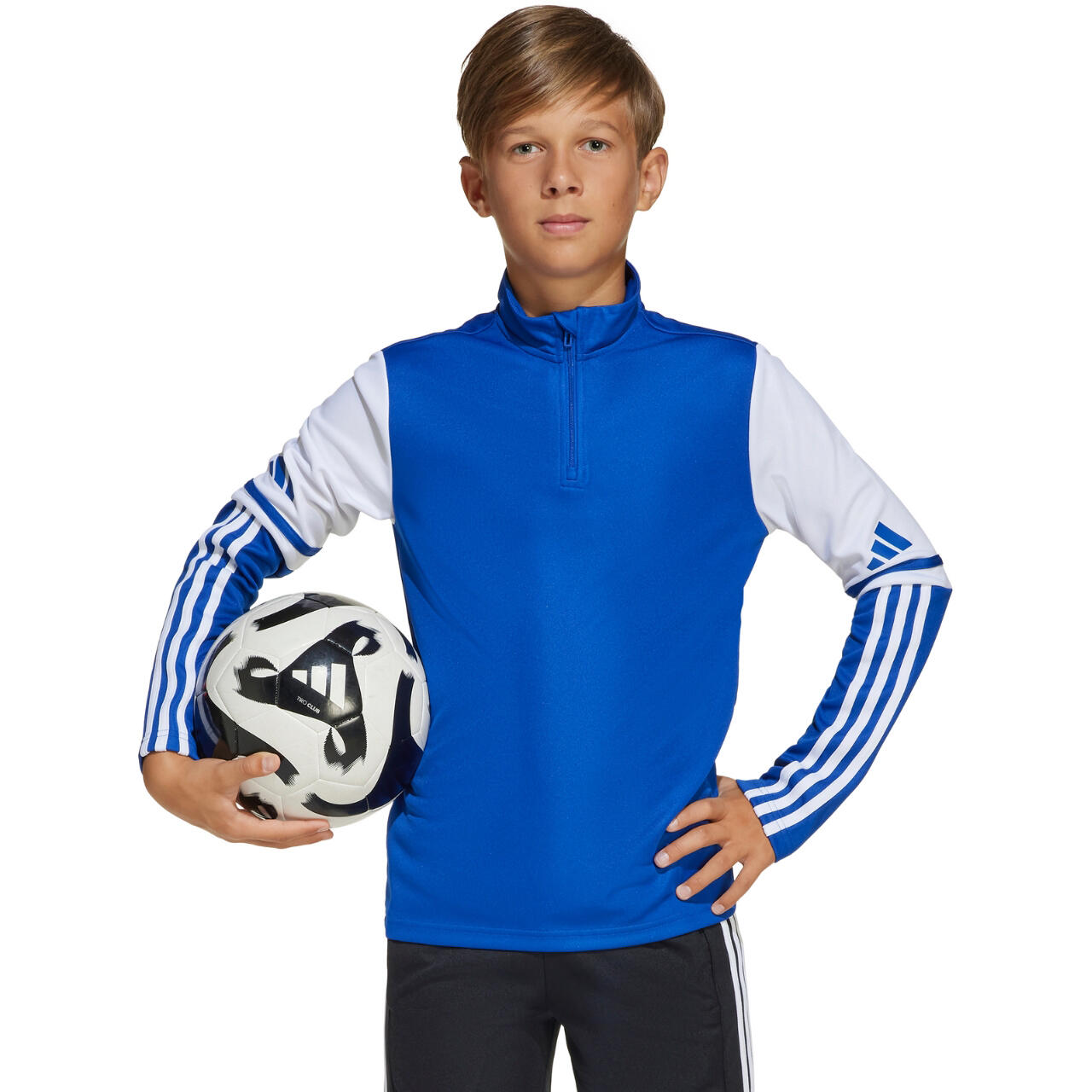 Topo da formação das crianças adidas Squadra25 4/7