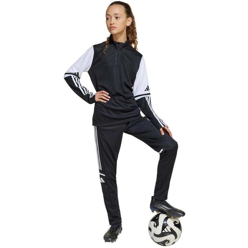Pulover Sweat Fleece adidas Squadra 25 Top de Antrenament Negru