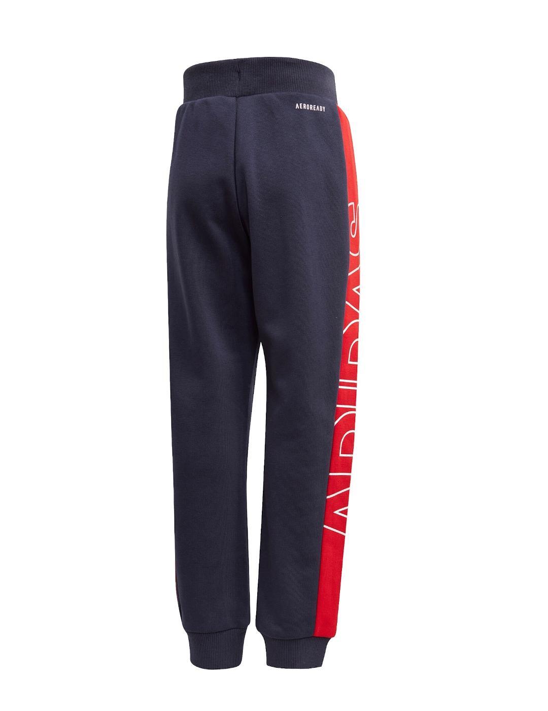 Calça masculina Adidas lk br kn Azul 2/5