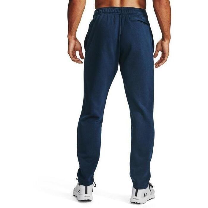 Pantalon Under Armour Rival Fleece, Bleu, Hommes 5/5