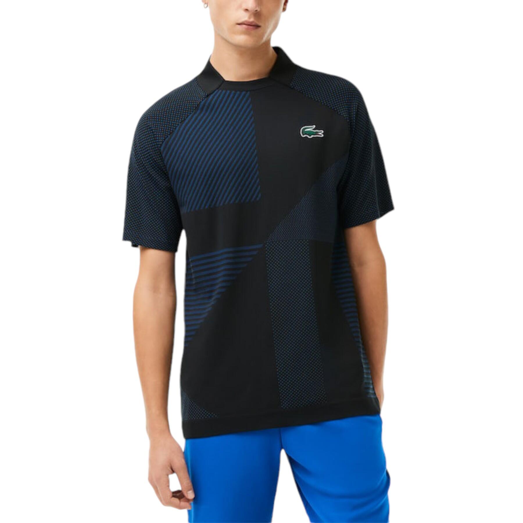 LACOSTE LACOSTE DH9255 Mens Tennis Polo T Shirt SPORT Slim Fit Seamless Jersey Bord Tops