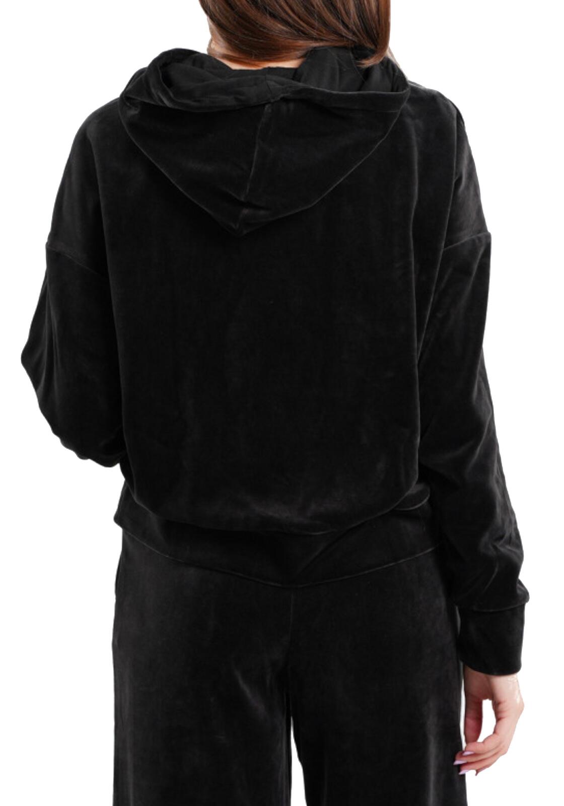 Sweat à capuche Velours Femme 4/4