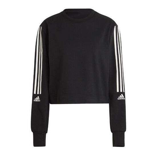 Trainingspullover Designed To Move Cotton Touch Damen ADIDAS