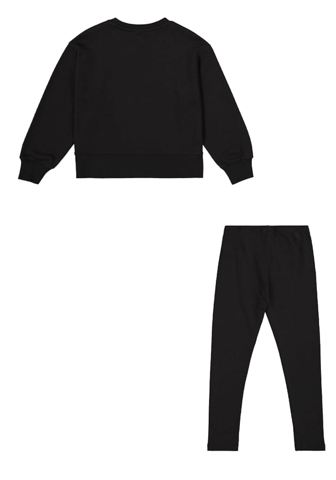 Ensemble pour fille Champion Sweatsuit noir 2/3