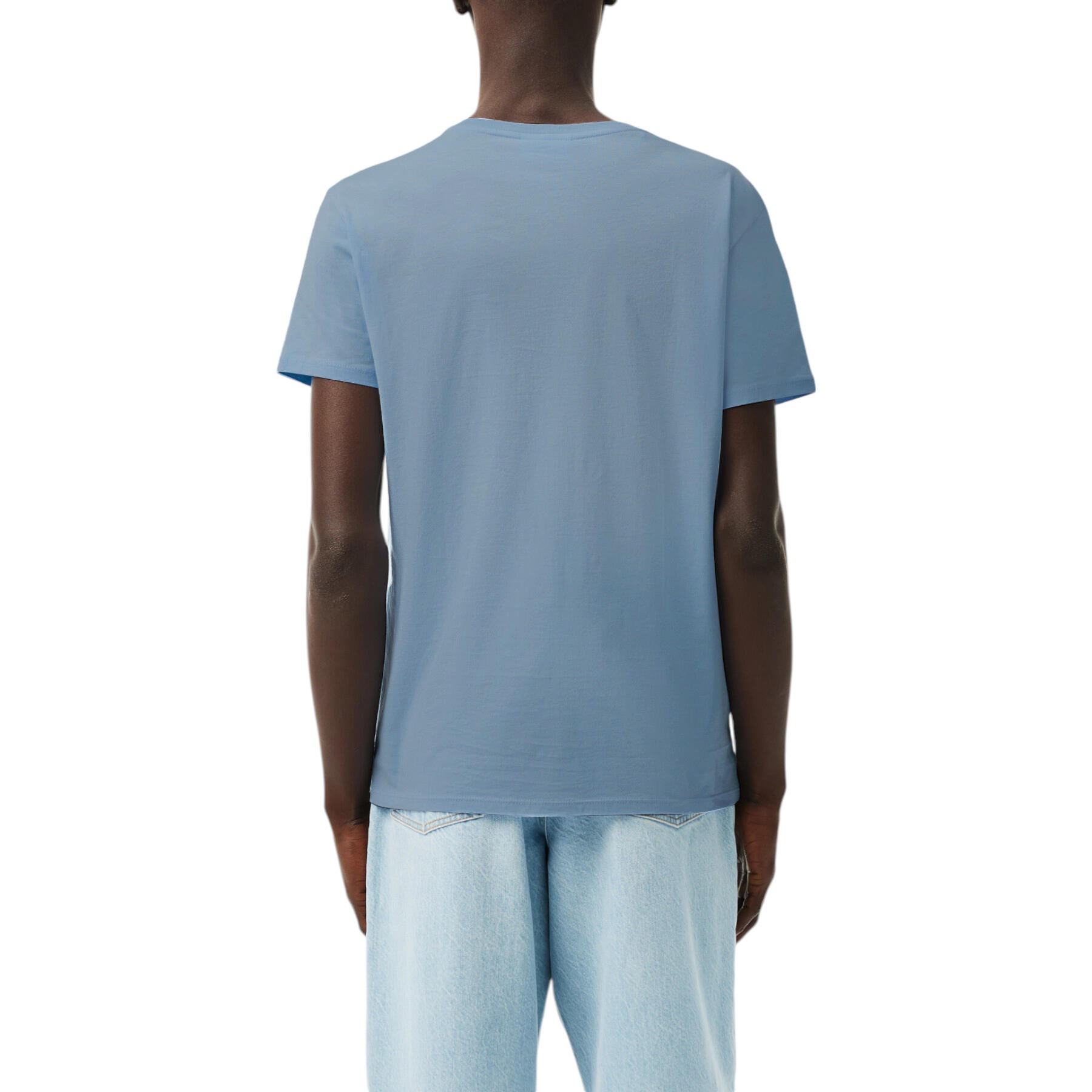  Lacoste TH6710 Mens V Neck T Shirt PIMA Casual Short Sleeve Summer Cotton Tee 2/2